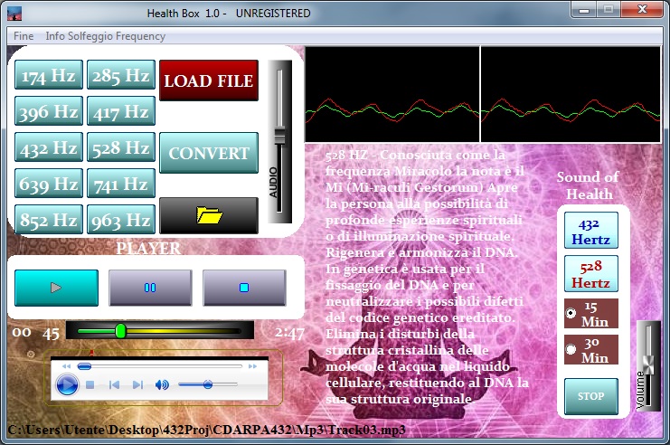 Screenshot di Health Box